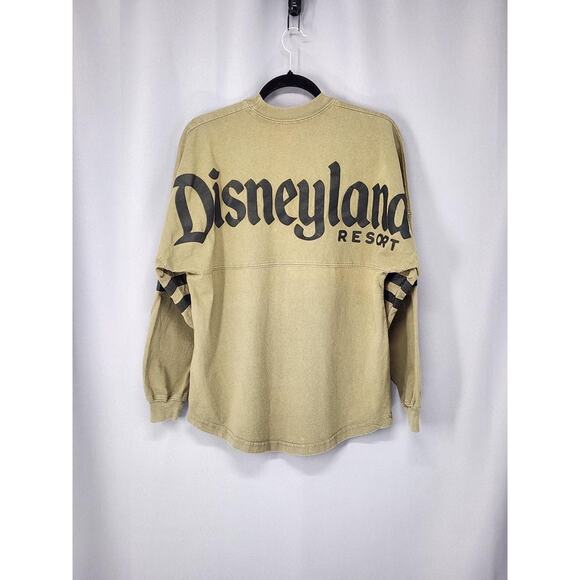 Disneyland Resort Spirit Jersey Shirt Womens Small Tan Long Sleeve Disney Parks - Picture 3 of 16